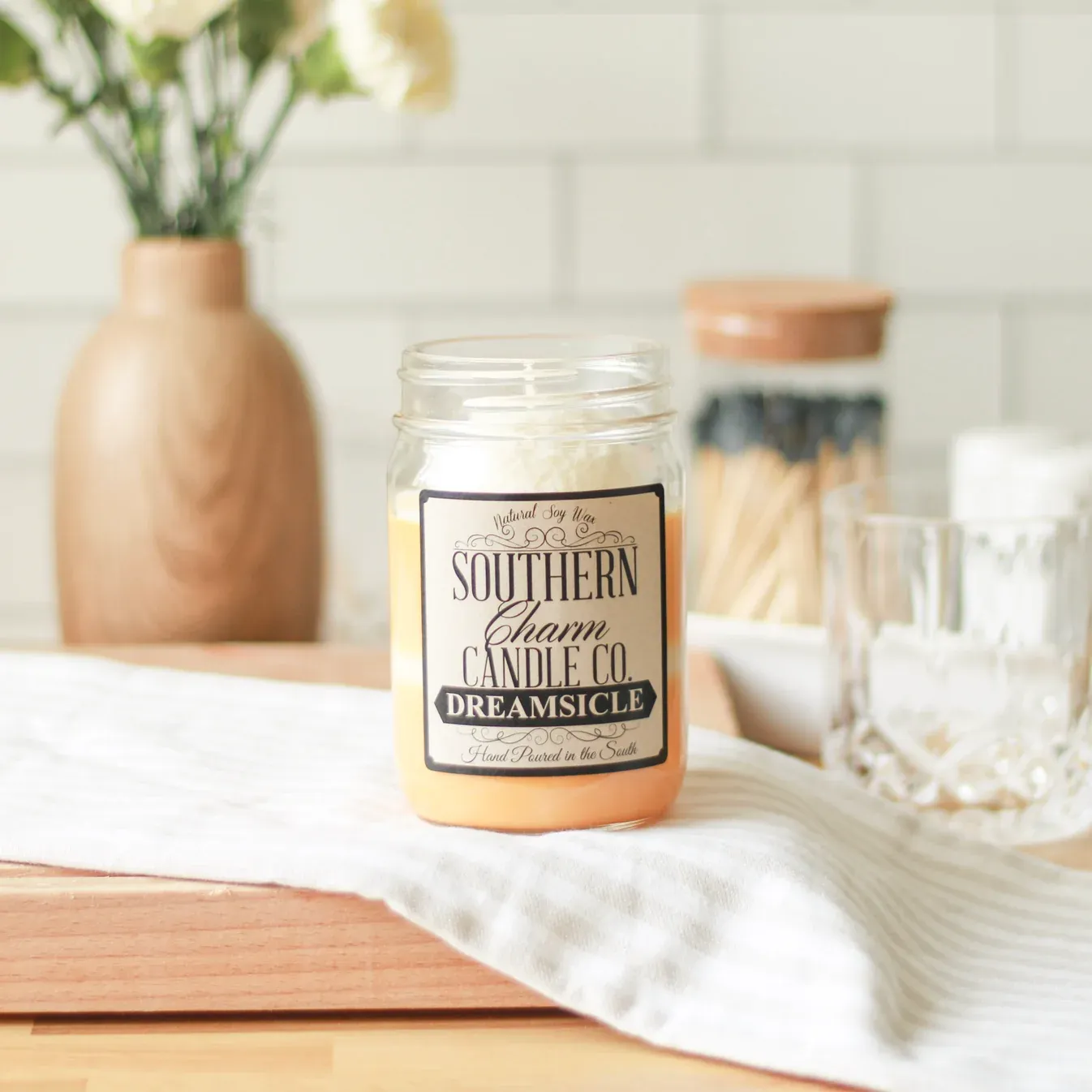 12oz Dreamsicle Candle 1176