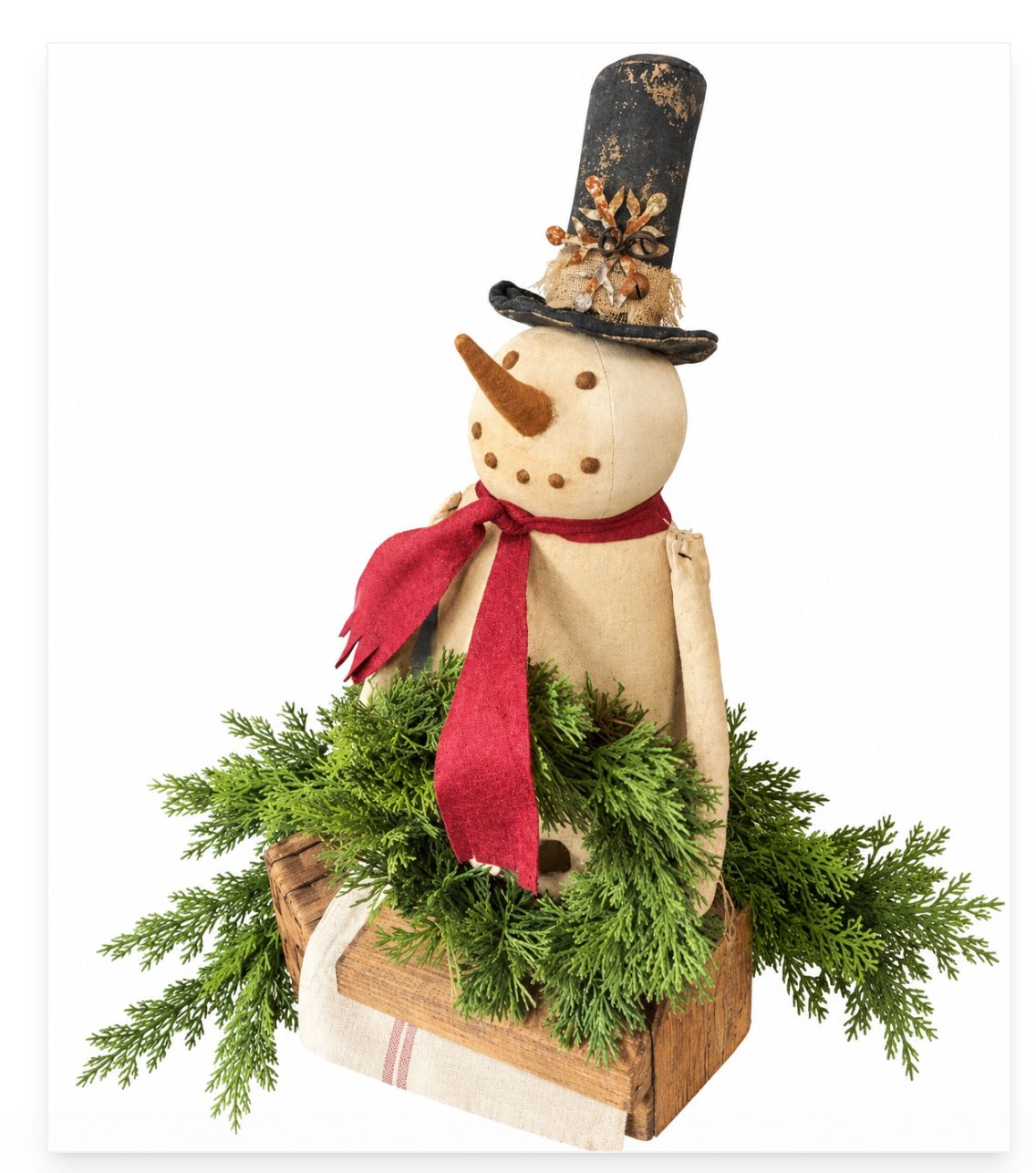 Snowman with Wreath RC