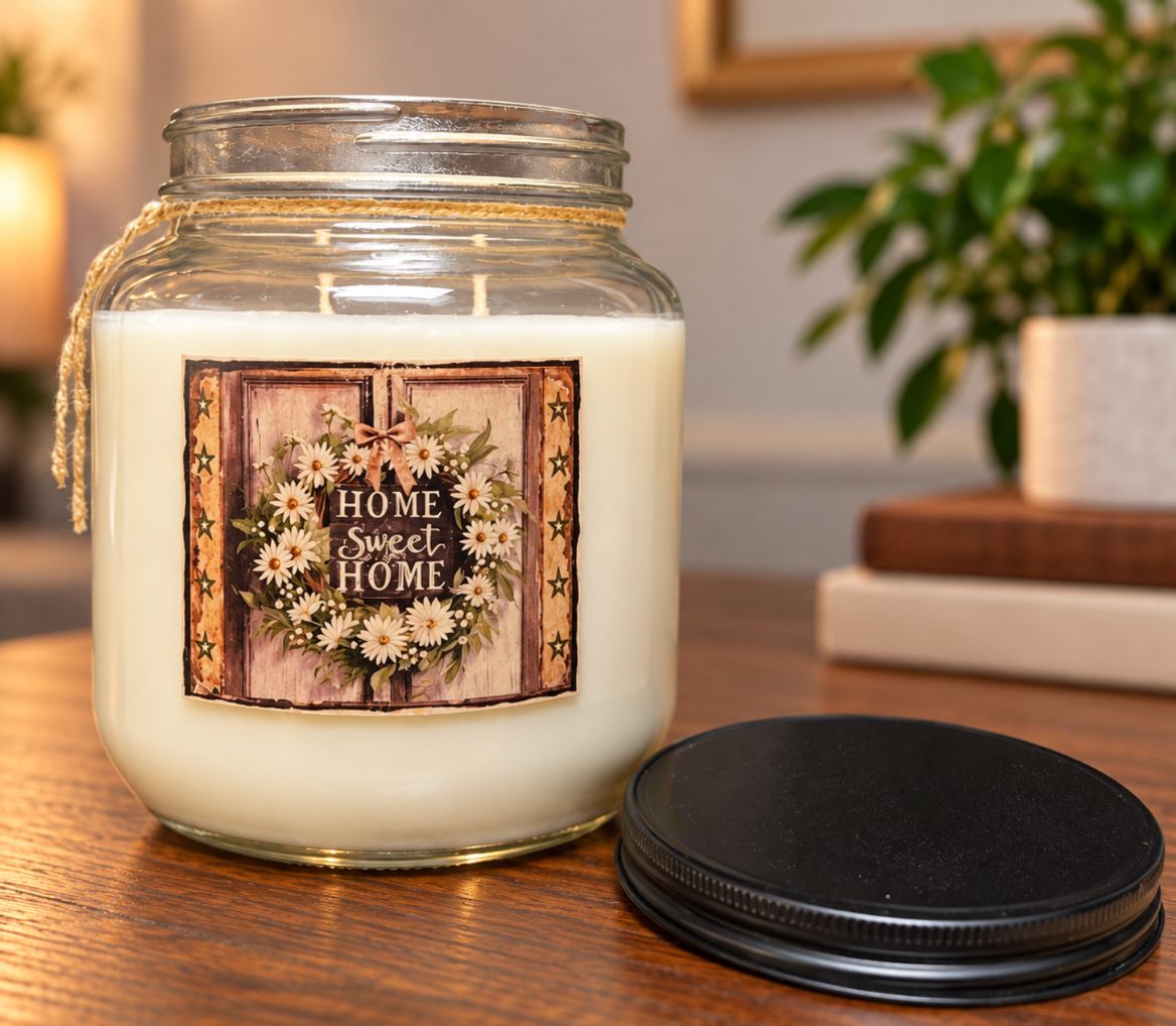 Herbal Star Candle 64 Oz. Home