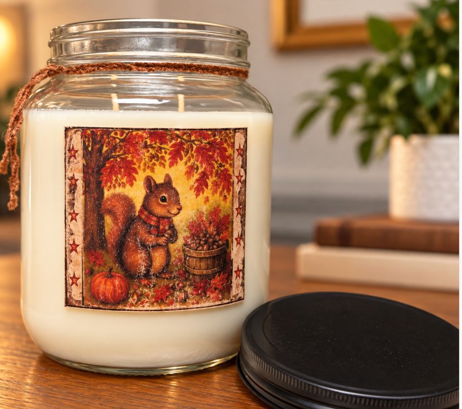 Herbal Star Candle 64 Oz. Praline Nut Cluster