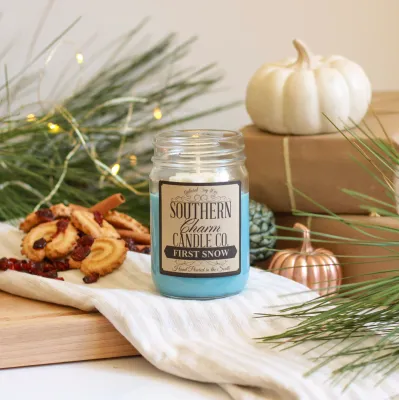 12oz First Snow Candle 1176