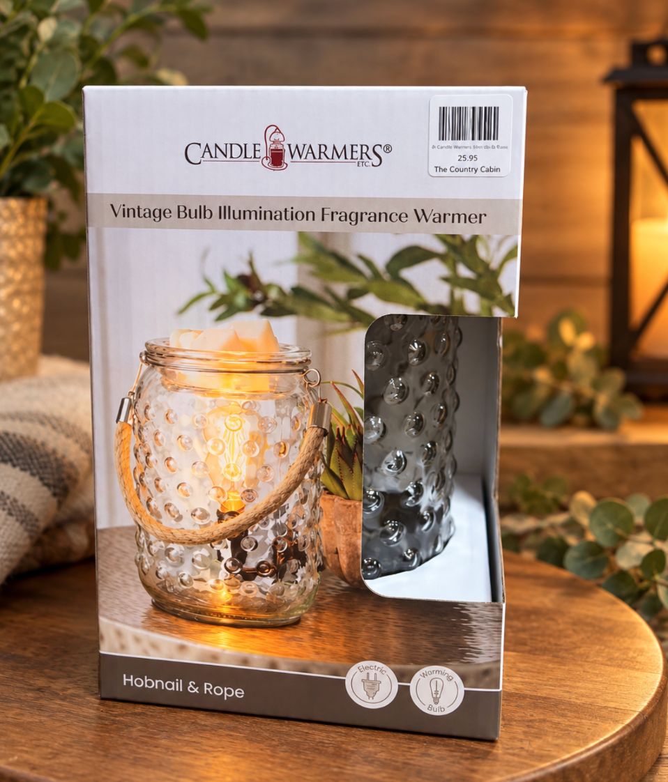 CW Candle Warmer Hobnail & Rope