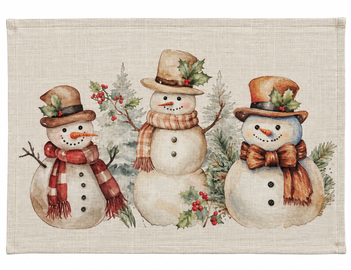 PD Placemat Down Home Holiday