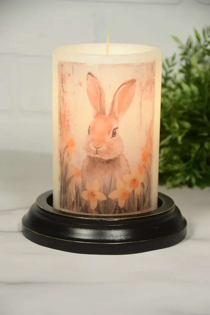 Spring Daffodil Bunny Van CR