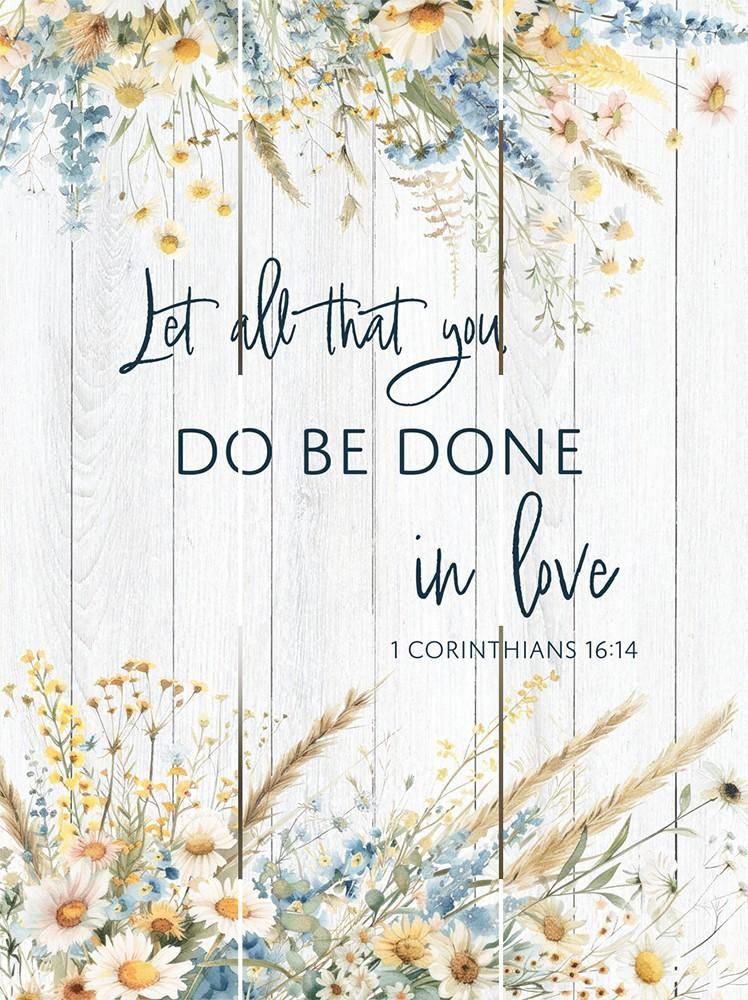 BF Pallet Art Be Done In Love