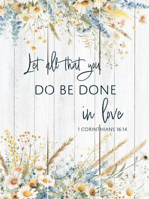 BF Pallet Art Be Done In Love