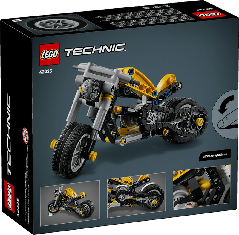 Yellow Motorcycle LEGO