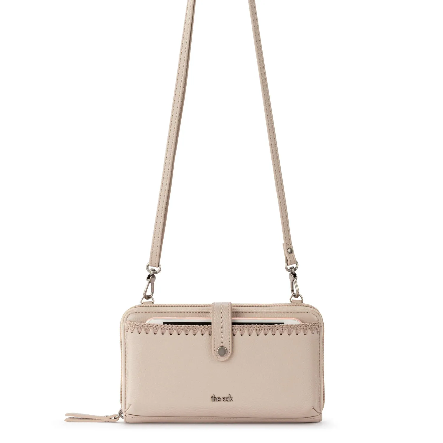 Sak Iris Sand Crossbody Leather