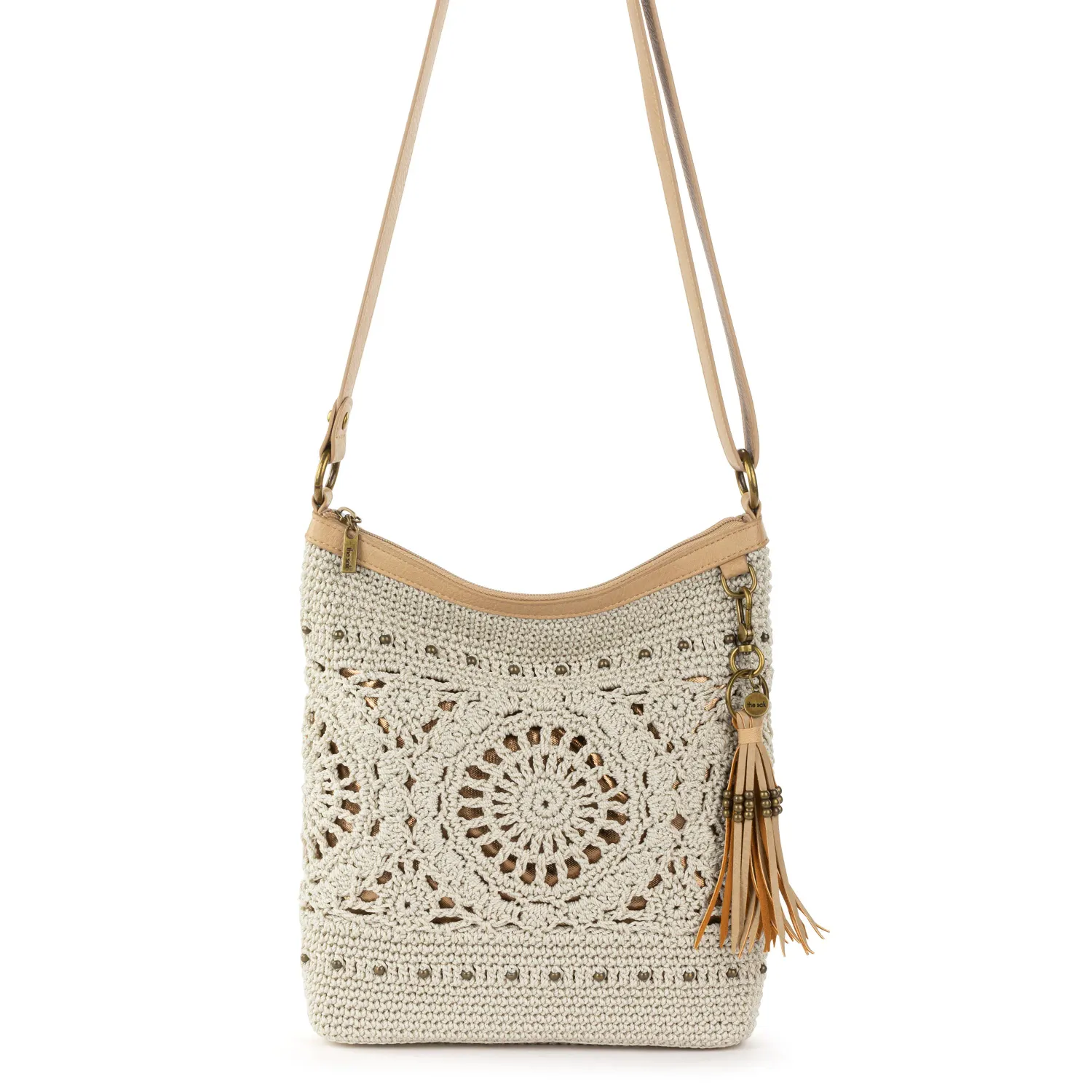 Sak Lucia Medallion Crossbody Crochet