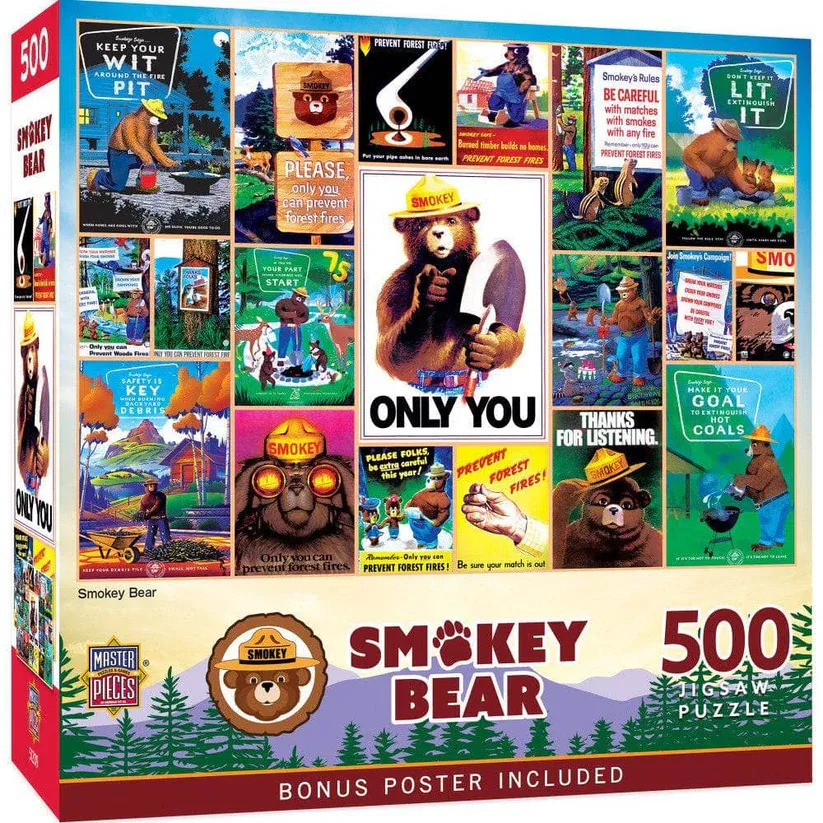 LT Puzzle Smokey Bear 550 Pc