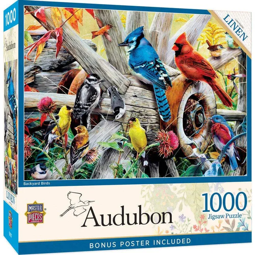 LT Puzzle Backyard Birds 1000 Pc.