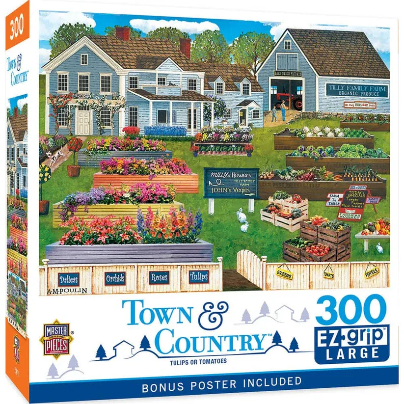 LT Puzzle Tulips or Tomatoes 300 Pc