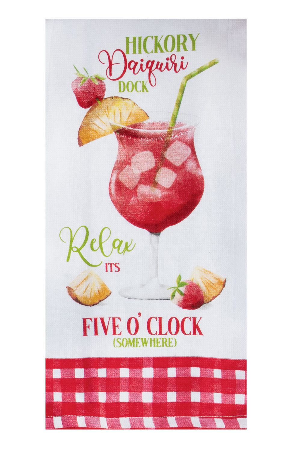 KD Towel Summer Sippin Daiquiri Dual Purpose