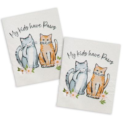 KD Fun Cloth Curious Kittens 2 PK