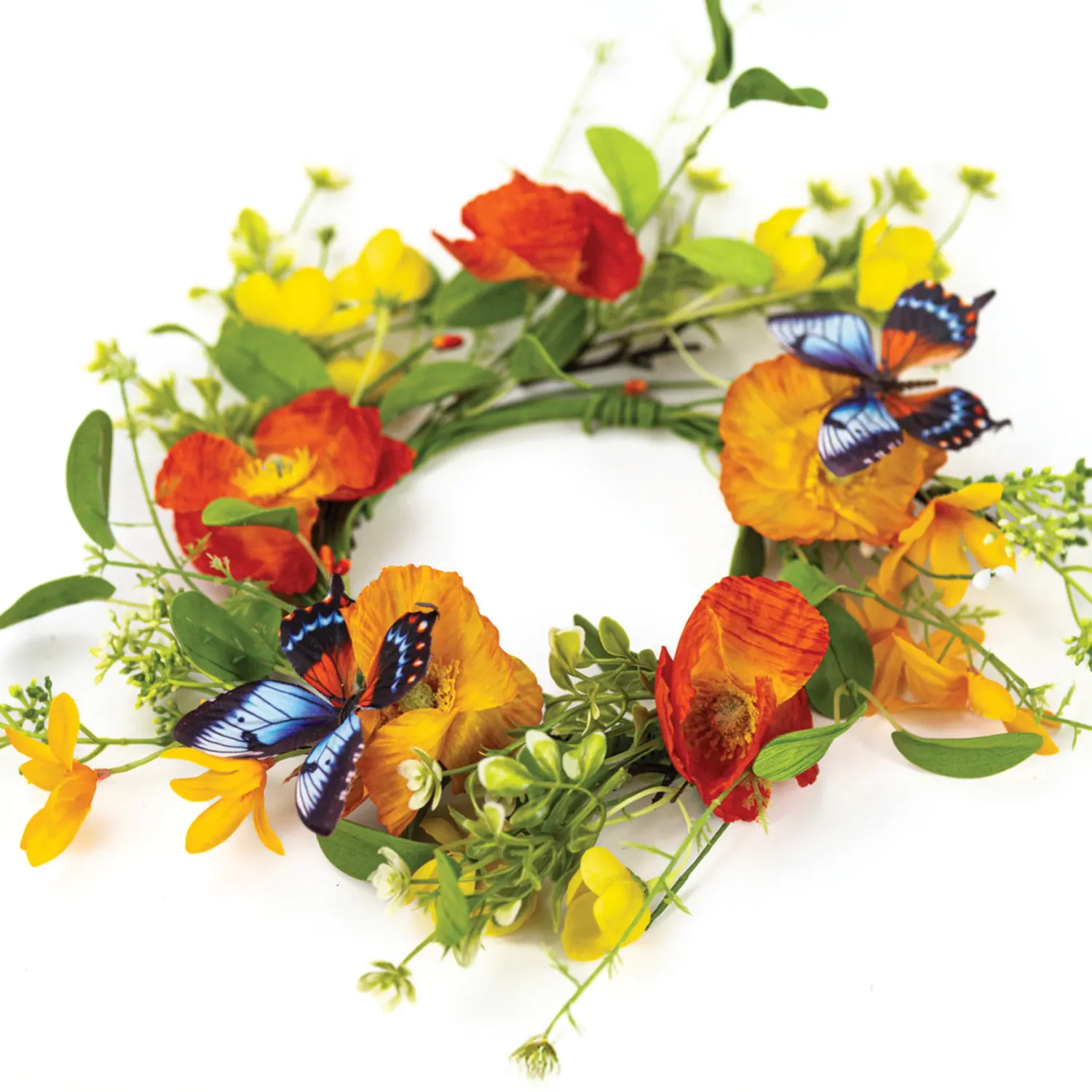 CG Candle Ring Secret Butterfly Garden 4.75"