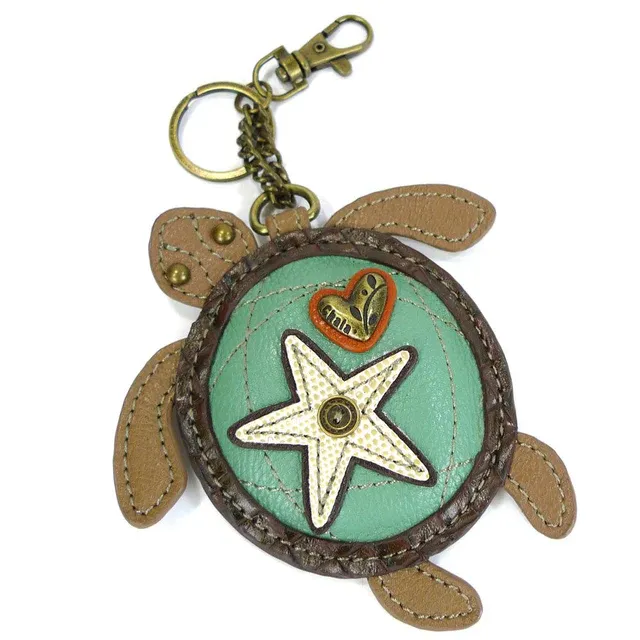 CHALA Key Fob/Coin Purse Sea Turtle