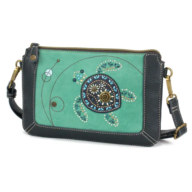 CHALA Zip Pouch Crossbody Turtle