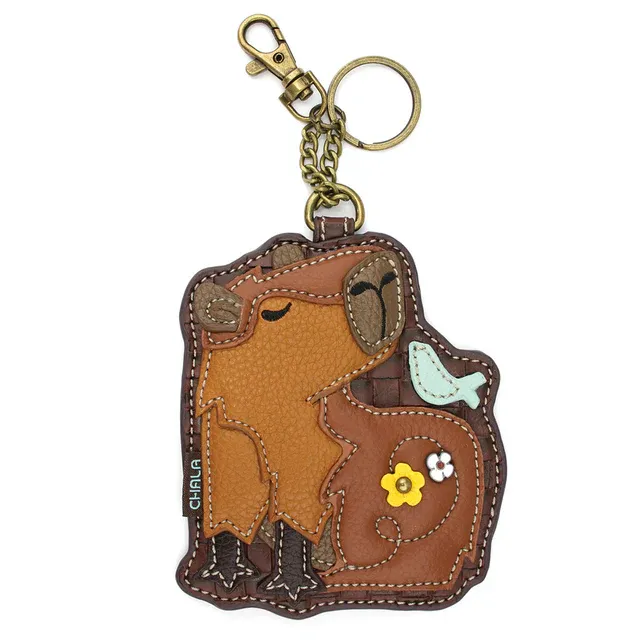 CHALA Key Fob/Coin Purse Capybara