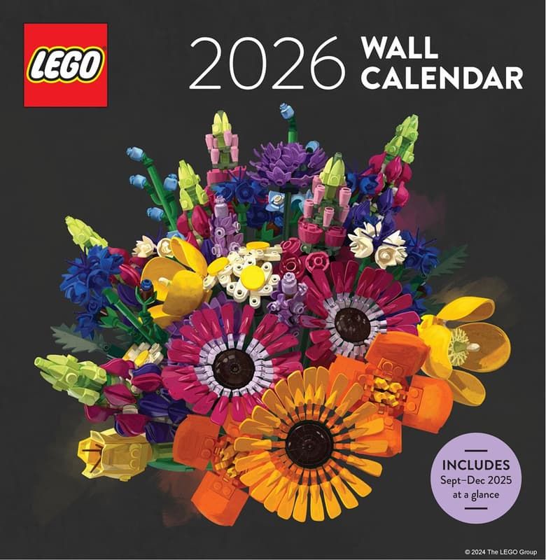 2026 Wall Calendar LEGO