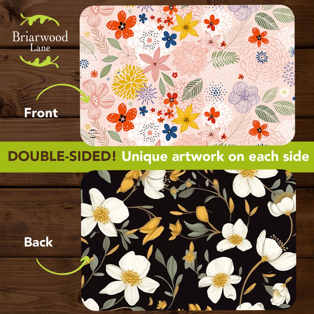 BL Placemats Bold Florals (4-Pack)