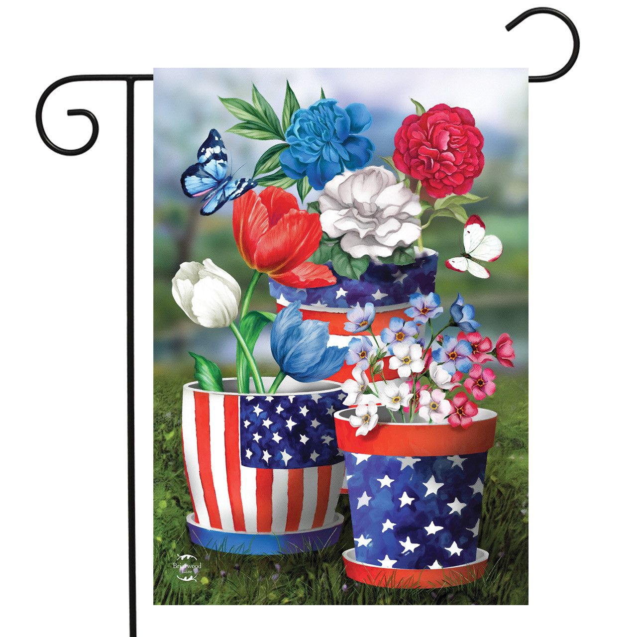 BL Garden Flag American in Bloom