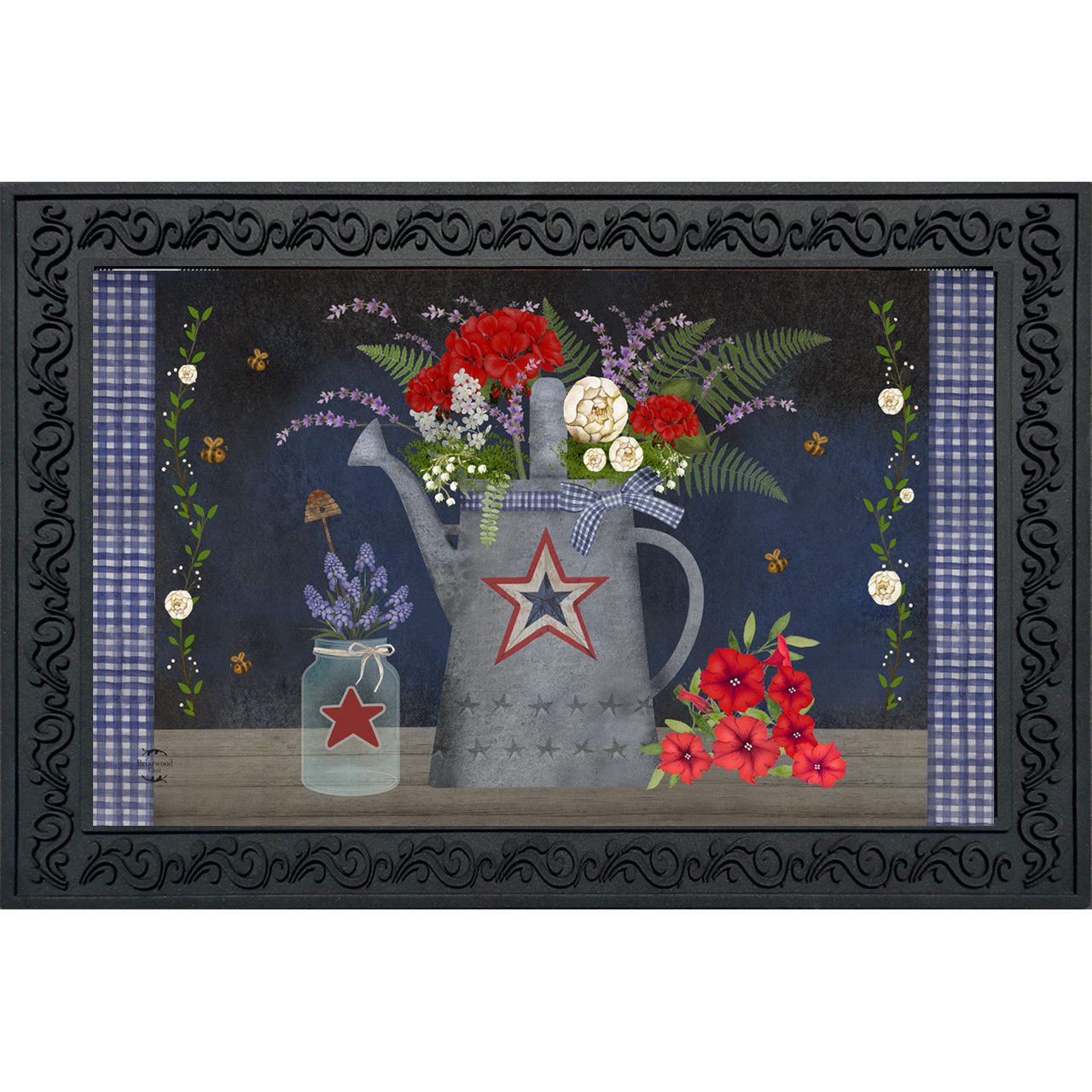 BL Doormat American Watering Can