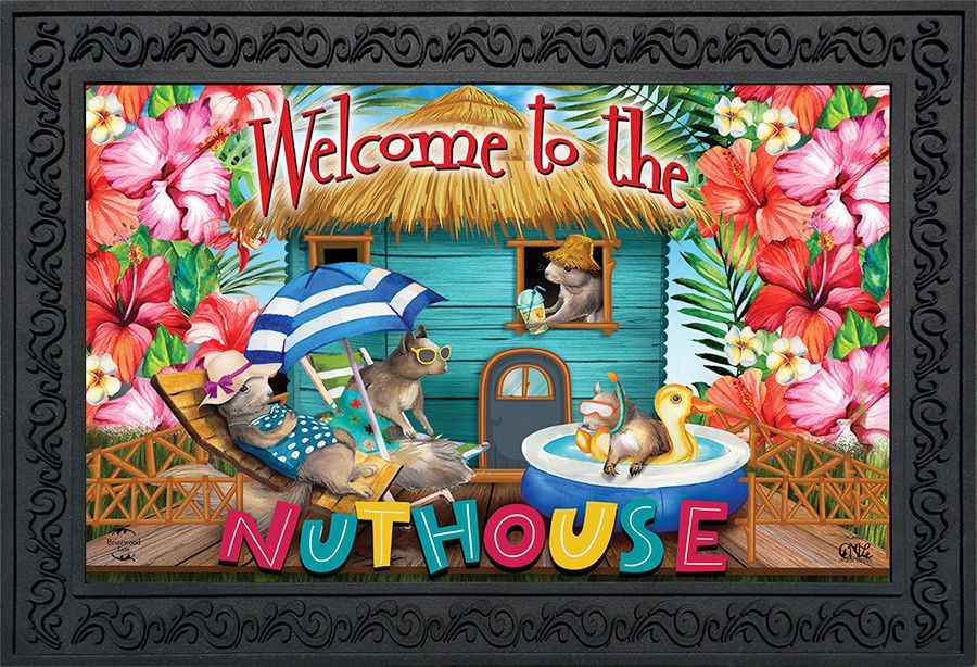 BL Doormat Summer Nuthouse