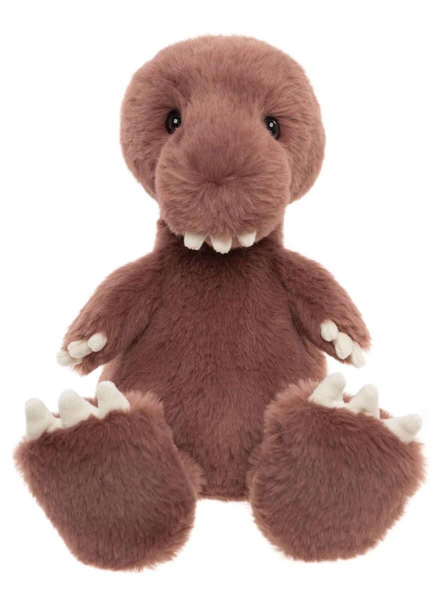 Bear & Me Tushy Peg T Rex Damson Pink L 1037