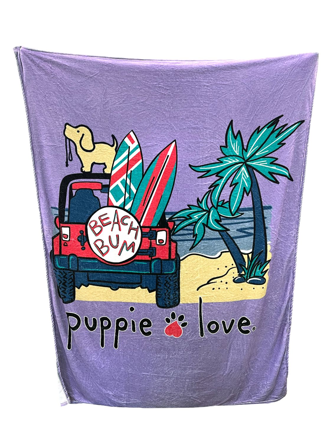Beach Bum Pup Blanket 1123 Beach Bum Pup Blanket 1123