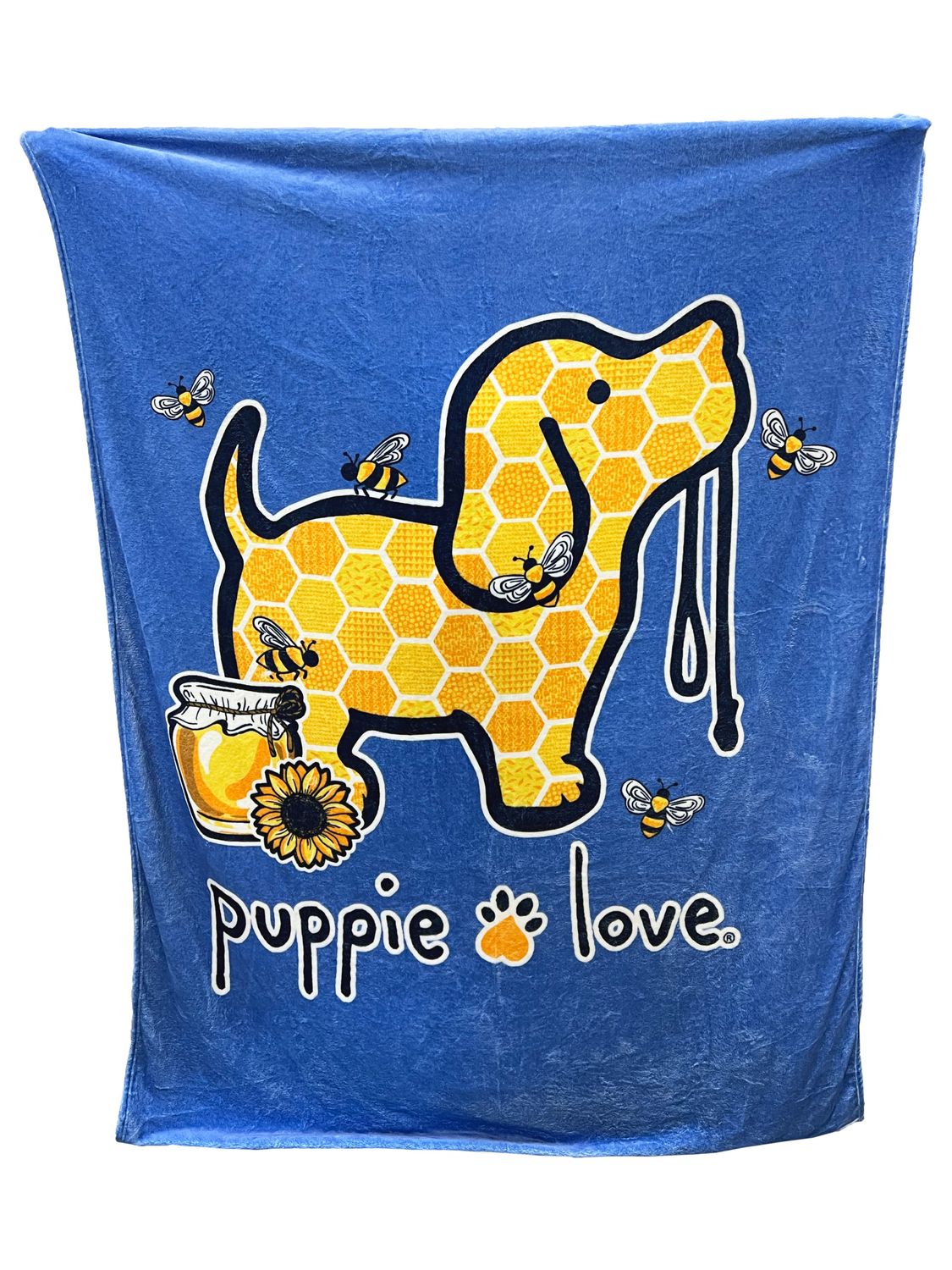 Honey Bee Pup Blanket 1123 Honey Bee Pup Blanket 1123