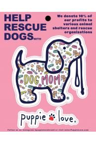 Dog Mom Pup Decal 1123 Dog Mom Pup Decal 1123