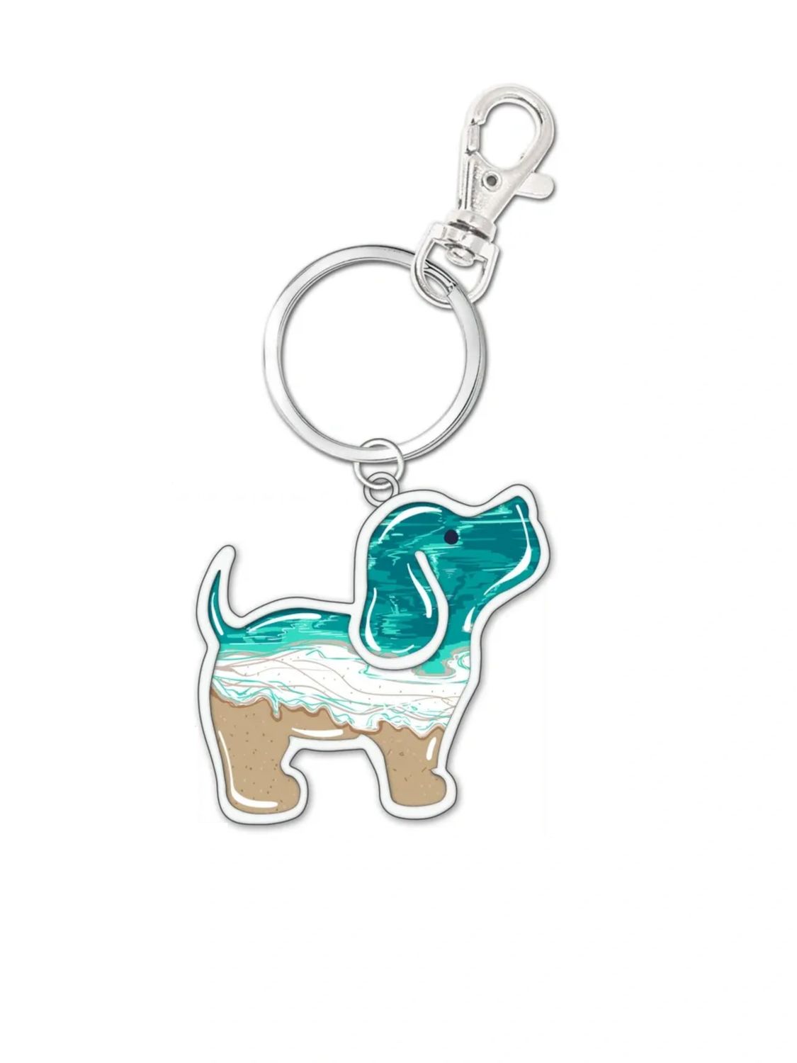 Beach Pup Key Ring 1123 Beach Pup Key Ring 1123