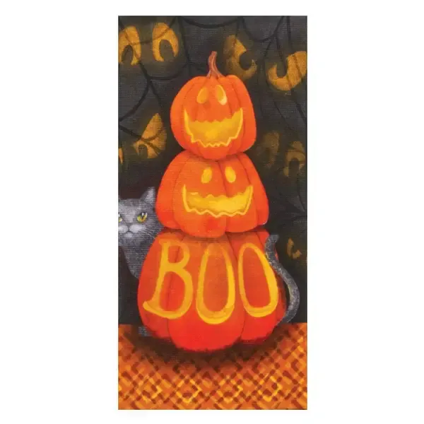 Boo Pumpkins Kitchen Towel 1110