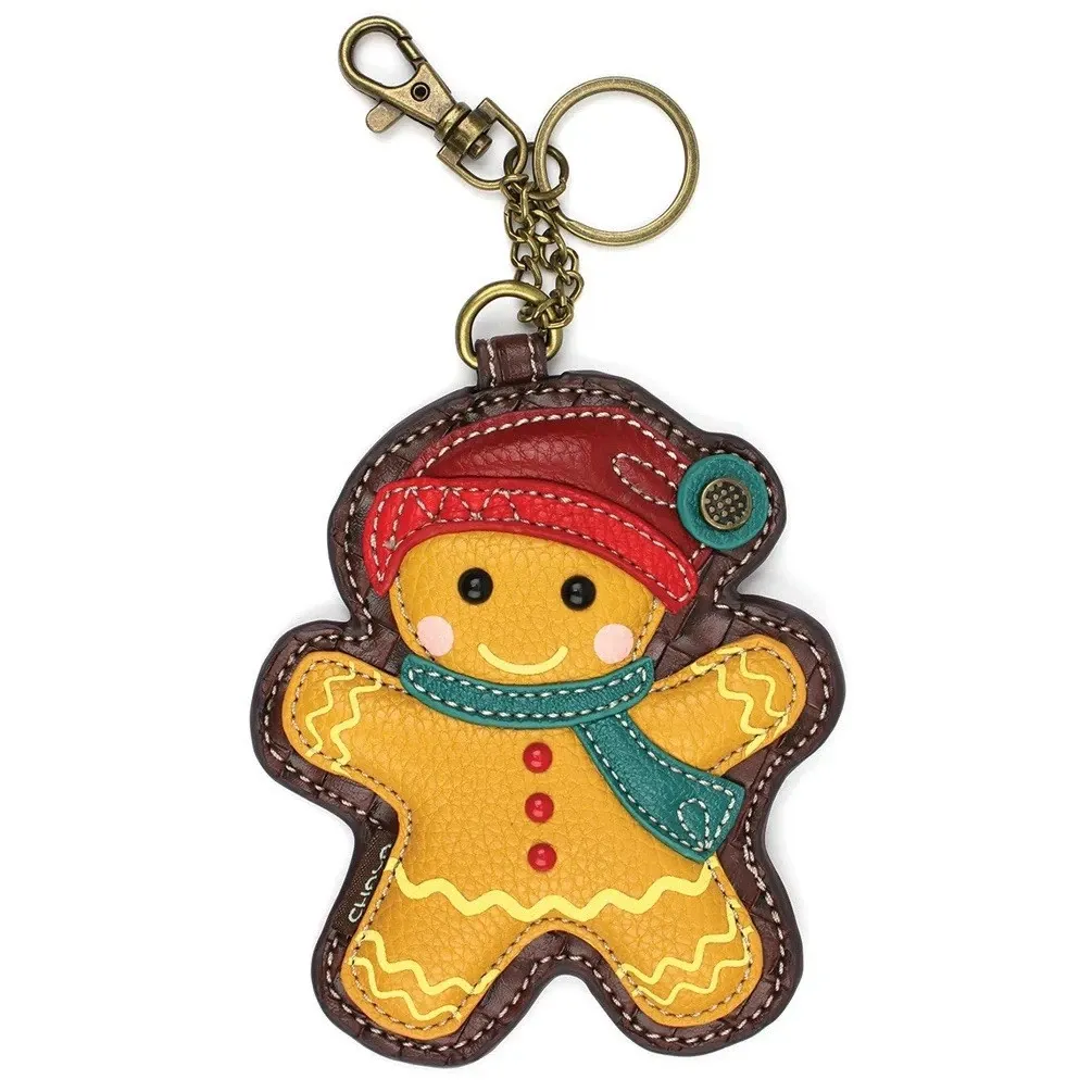 Gingerbread Man Coin Purse/Key Fob 1035