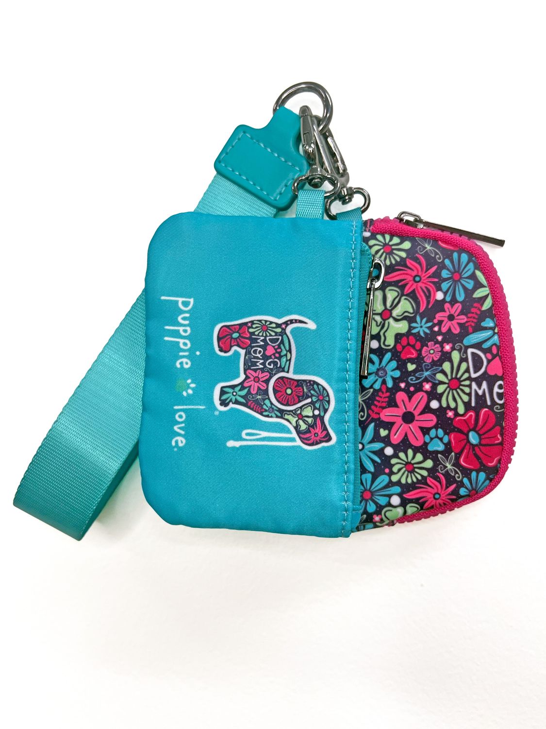 Floral Dog Mom Wristlet 1123 Floral Dog Mom Wristlet 1123