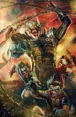 Batman Who Laughs 11x17 Poster by Rudy Ao