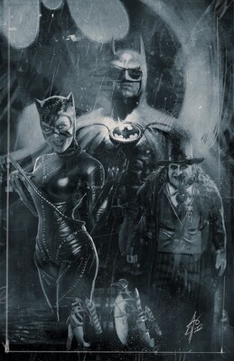 Batman Returns 30th Anniversary 11x17 Poster Print