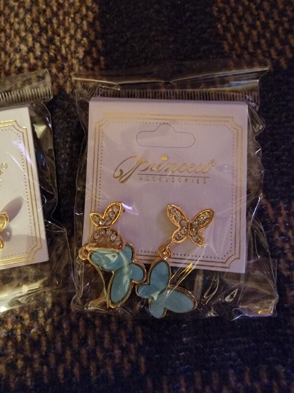 Butterfly earrings