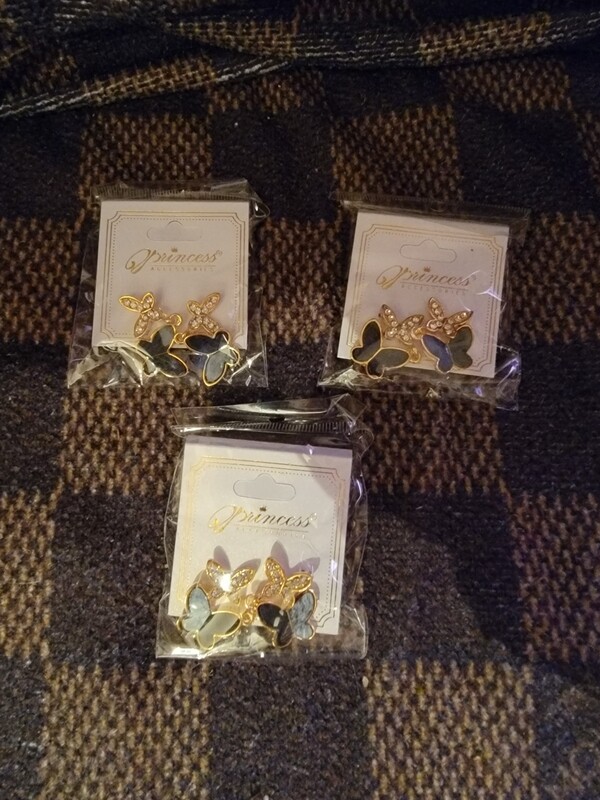 Butterfly earrings