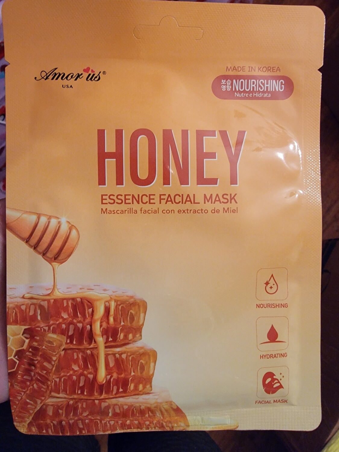 Honey face mask