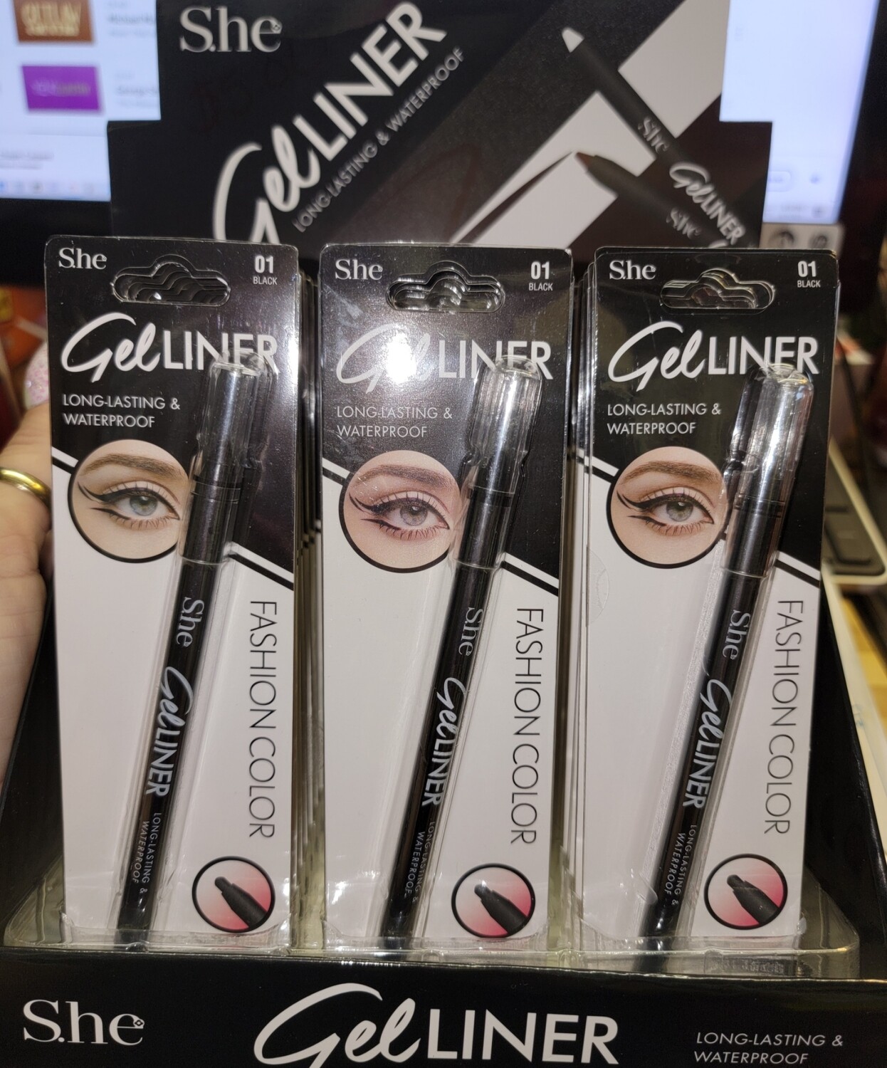 Black eyeliners