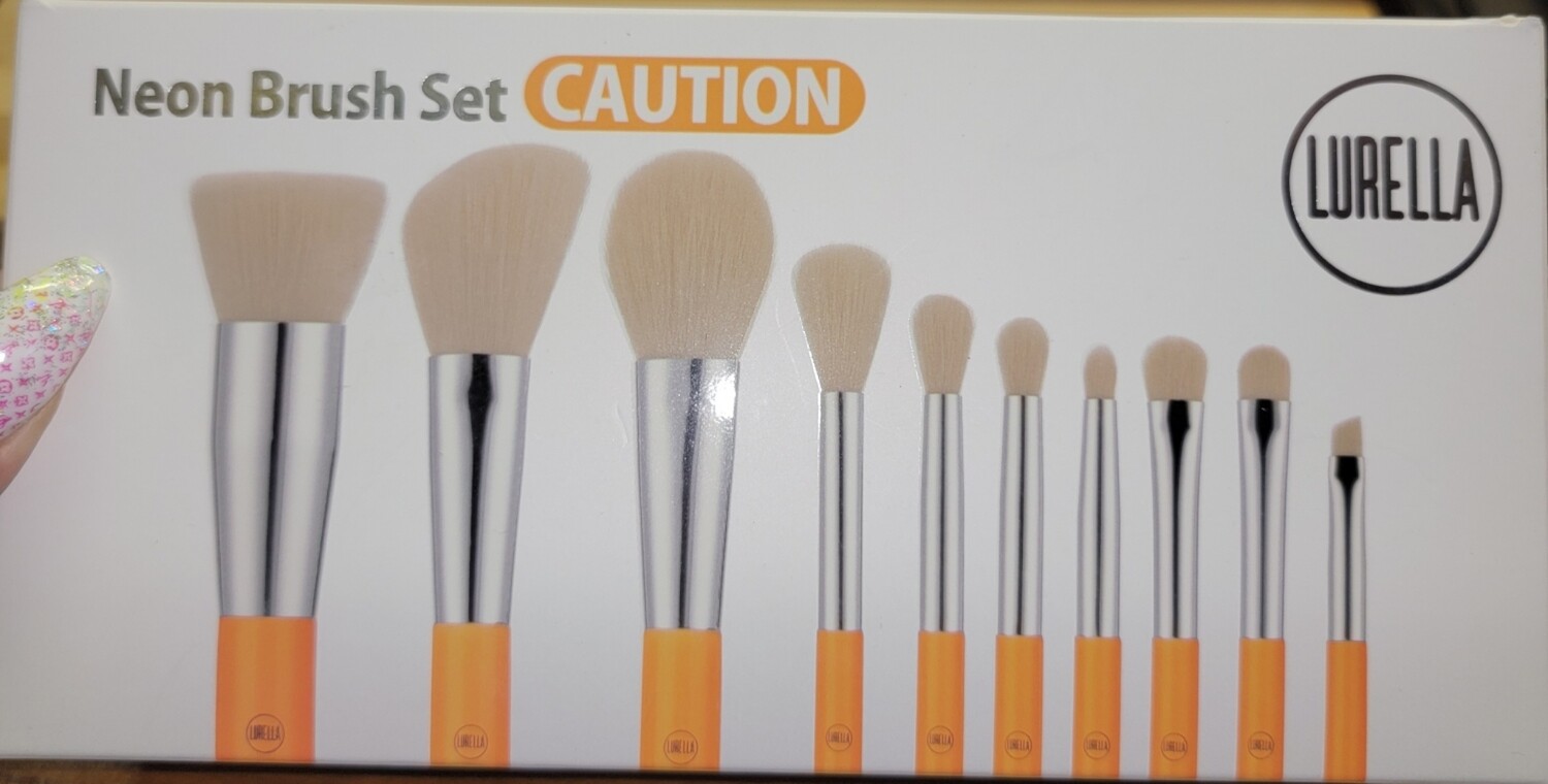 Neon 11 Piece Brush sets 