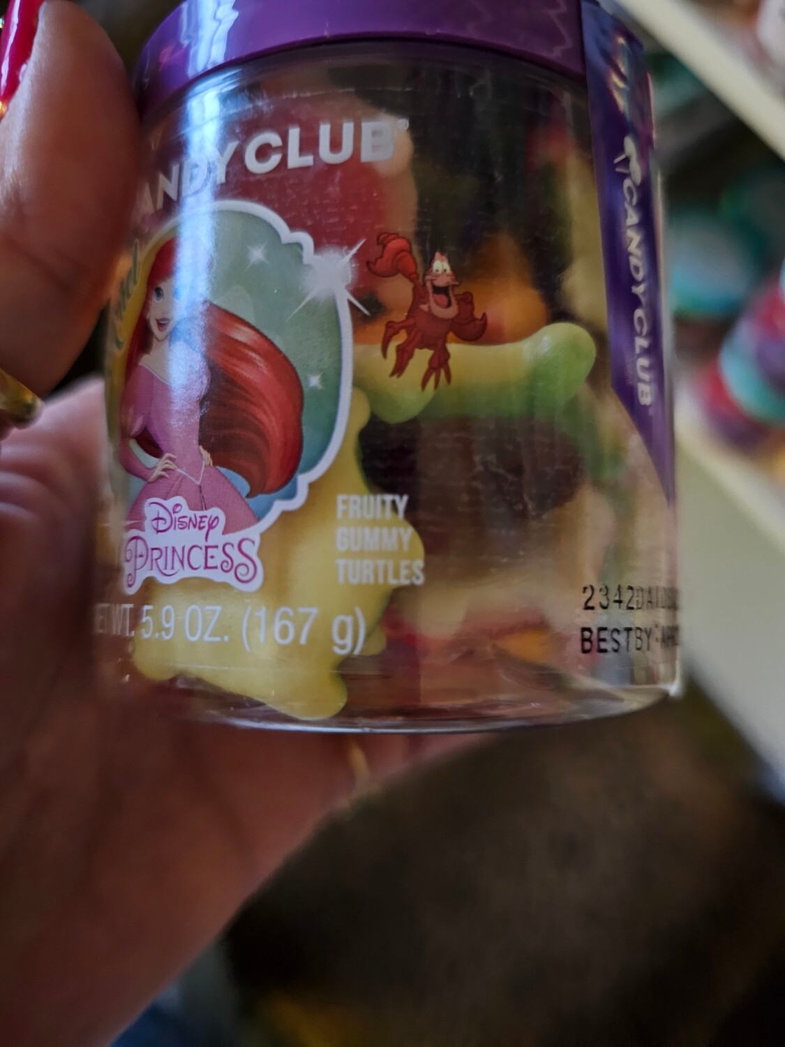 Ariel Fruity Gummy Turtles