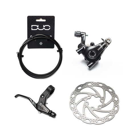 DUO FLAT MOUNT MECHANICAL DISC BRAKE KIT