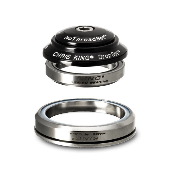 CHRIS KING DROPSET 2 TAPERED HEADSETS 1- 1/8&quot; - 1.5&quot;