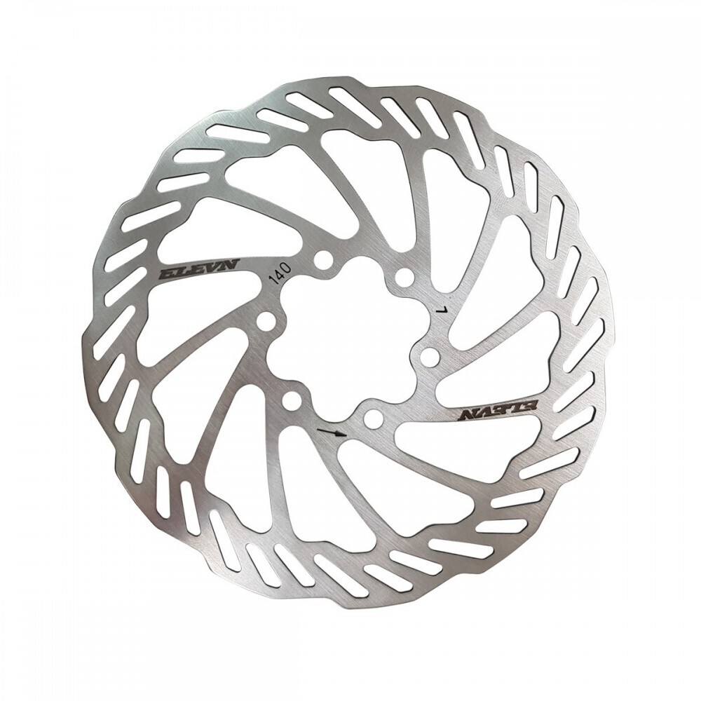 ELEVN DISC BRAKE ROTOR 140MM CHROME