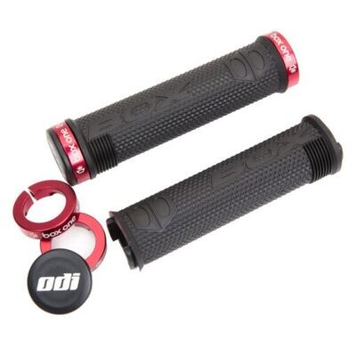 Box One Hex Lock On Grips – Red