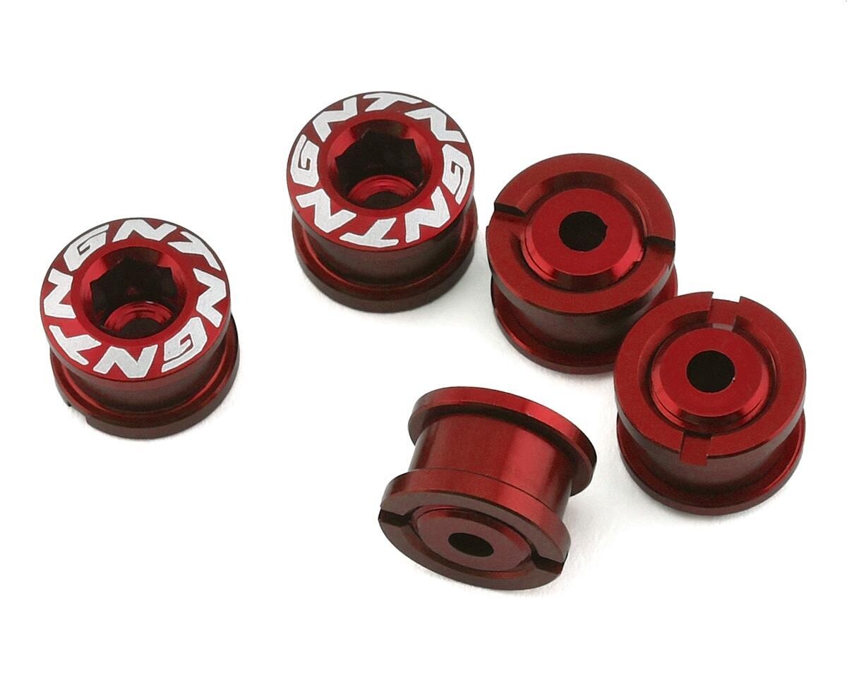 Tangent Alloy Chainring Bolts Red
