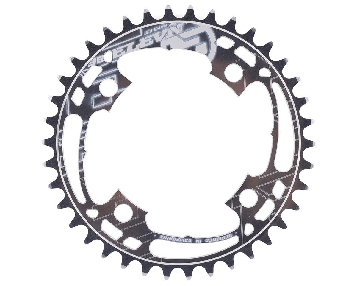 Elevn 4 Bolt Flow Chainring 39T Black