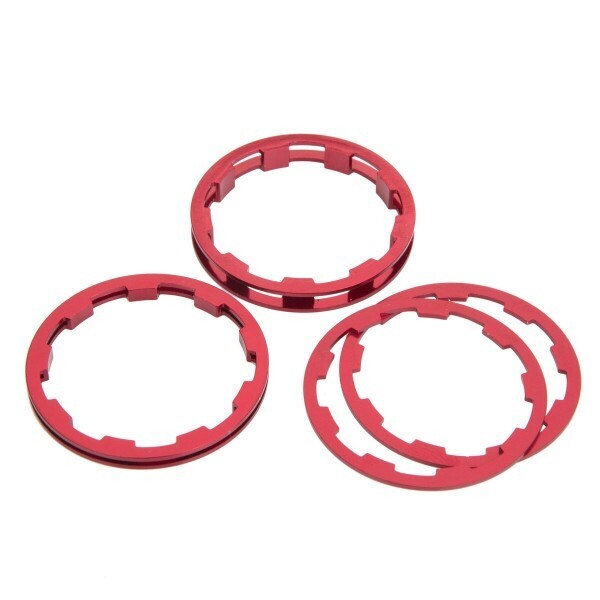 Box Zero Cassette Spacers Red